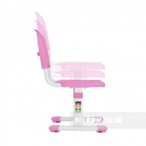 Комплект парта + стул трансформеры Cantare Pink в Троицке - troick.mebel-74.com | фото