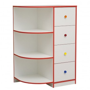 Набор мебели для детской Юниор-10 (с кроватью 800*1600) ЛДСП в Троицке - troick.mebel-74.com | фото