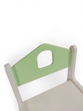 Детский растущий стул Я САМ "Домик" 2РГ (Зеленый) в Троицке - troick.mebel-74.com | фото