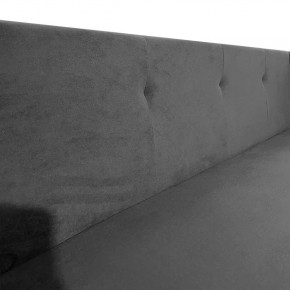 Диван Квадро Д4-ВСе (велюр серый) 1700 в Троицке - troick.mebel-74.com | фото