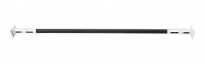 Турник раздвижной 1250-1500 цв. белый-черный FLEXTER PROFI в Троицке - troick.mebel-74.com | фото