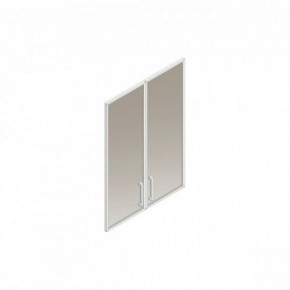 Комплект дверей верхних в алюмин.рамке для Пр.ДШ-2СТА в Троицке - troick.mebel-74.com | фото