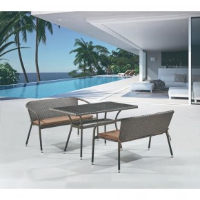 Комплект мебели из иск. ротанга T286A/S139A-W53 Brown в Троицке - troick.mebel-74.com | фото