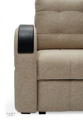 Комплект мягкой мебели Остин Garcia Ivory (Рогожка) Угловой + 1 кресло в Троицке - troick.mebel-74.com | фото