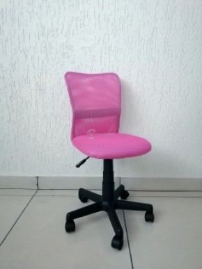 Кресло Barneo K-401 детское (розовая ткань/сетка) в Троицке - troick.mebel-74.com | фото