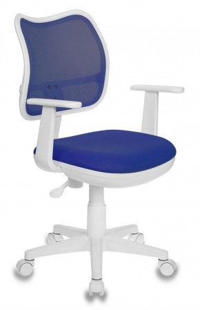 Кресло детское Бюрократ CH-W797/BL/TW-10 синий в Троицке - troick.mebel-74.com | фото