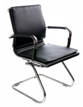 Кресло для посетителя Бюрократ CH-993-Low-V/Black на черный в Троицке - troick.mebel-74.com | фото