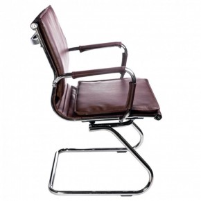 Кресло для посетителя Бюрократ CH-993-Low-V/Brown коричневый в Троицке - troick.mebel-74.com | фото
