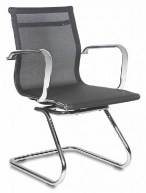Кресло для посетителя Бюрократ CH-993-LOW-V/M01 черный в Троицке - troick.mebel-74.com | фото