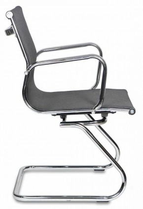 Кресло для посетителя Бюрократ CH-993-LOW-V/M01 черный в Троицке - troick.mebel-74.com | фото
