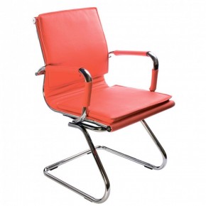 Кресло для посетителя Бюрократ CH-993-Low-V/Red красный в Троицке - troick.mebel-74.com | фото