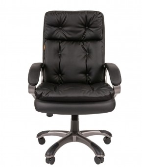 Кресло для руководителя  CHAIRMAN 442 (экокожа черная) в Троицке - troick.mebel-74.com | фото