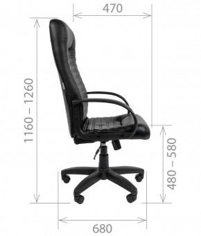 Кресло для руководителя CHAIRMAN 480 LT (Экокожа) в Троицке - troick.mebel-74.com | фото