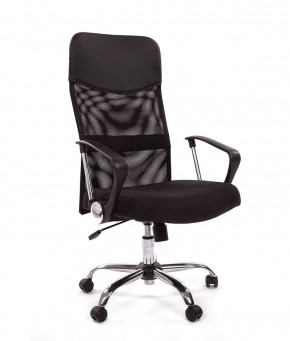 Кресло для руководителя CHAIRMAN 610 N (15-21 черный/сетка черный) в Троицке - troick.mebel-74.com | фото