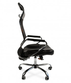 Кресло для руководителя CHAIRMAN 700 (Сетка) Черное в Троицке - troick.mebel-74.com | фото