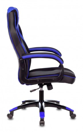Кресло игровое Бюрократ VIKING 2 AERO BLUE черный/синий в Троицке - troick.mebel-74.com | фото