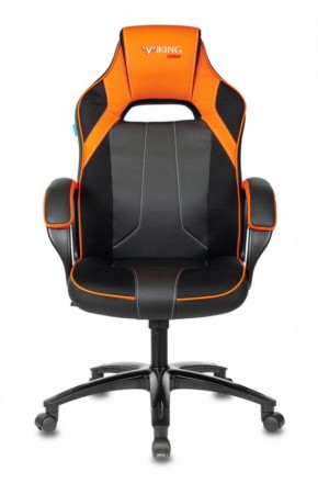 Кресло игровое Бюрократ VIKING 2 AERO ORANGE черный/оранжевый в Троицке - troick.mebel-74.com | фото