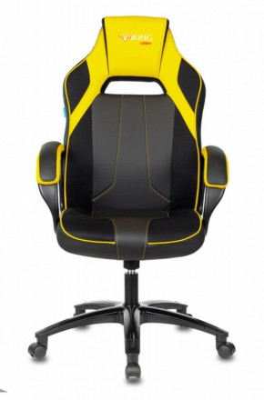 Кресло игровое Бюрократ VIKING 2 AERO YELLOW черный/желтый в Троицке - troick.mebel-74.com | фото