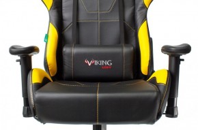 Кресло игровое Бюрократ VIKING 5 AERO YELLOW черный/желтый в Троицке - troick.mebel-74.com | фото
