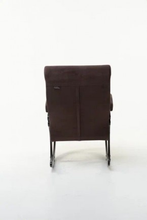 Кресло-качалка КОРСИКА 34-Т-AC (кофе) в Троицке - troick.mebel-74.com | фото