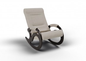 Кресло-качалка Вилла 11-Т-ГР (ткань/венге) ГРАФИТ в Троицке - troick.mebel-74.com | фото