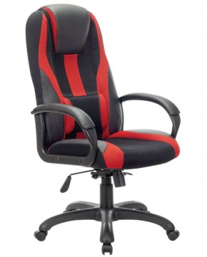 Кресло компьютерное BRABIX PREMIUM "Rapid GM-102" (экокожа/ткань, черное/красное) 532107 в Троицке - troick.mebel-74.com | фото