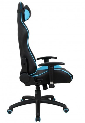 Кресло компьютерное BRABIX "GT Master GM-110" (черное/голубое) 531928 в Троицке - troick.mebel-74.com | фото