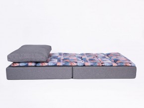 Кресло-кровать бескаркасное Харви (коричневый-квадро беж) в Троицке - troick.mebel-74.com | фото