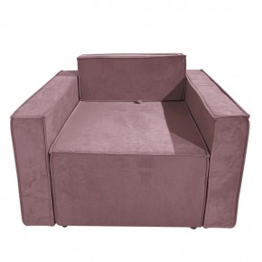 Кресло-кровать Принц КК1-ВР (велюр розовый) в Троицке - troick.mebel-74.com | фото