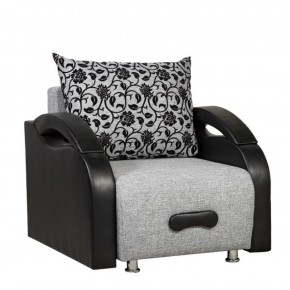 Кресло-кровать Юпитер Аслан серый в Троицке - troick.mebel-74.com | фото