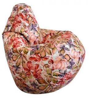 Кресло-мешок Цветы L в Троицке - troick.mebel-74.com | фото