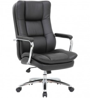 Кресло офисное BRABIX PREMIUM "Amadeus EX-507" (экокожа, хром, черное) 530879 в Троицке - troick.mebel-74.com | фото