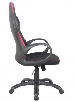 Кресло офисное BRABIX PREMIUM "Force EX-516" (ткань черное/вставки красные) 531571 в Троицке - troick.mebel-74.com | фото