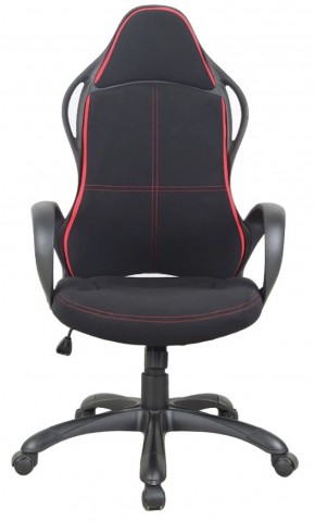 Кресло офисное BRABIX PREMIUM "Force EX-516" (ткань черное/вставки красные) 531571 в Троицке - troick.mebel-74.com | фото