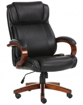Кресло офисное BRABIX PREMIUM "Magnum EX-701" (дерево, рециклированная кожа, черное) 531827 в Троицке - troick.mebel-74.com | фото