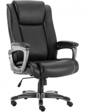 Кресло офисное BRABIX PREMIUM "Solid HD-005" (рециклированная кожа, черное) 531941 в Троицке - troick.mebel-74.com | фото
