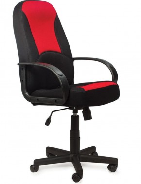 Кресло офисное BRABIX "City EX-512", ткань черная/красная, TW, 531408 в Троицке - troick.mebel-74.com | фото