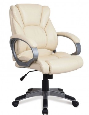 Кресло офисное BRABIX "Eldorado EX-504", экокожа, бежевое, 531167 в Троицке - troick.mebel-74.com | фото