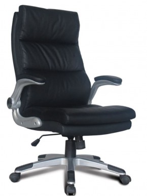 Кресло офисное BRABIX "Fregat EX-510" (рециклированная кожа, черное) 530863 в Троицке - troick.mebel-74.com | фото