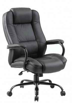 Кресло офисное BRABIX "Heavy Duty HD-002" (экокожа/черное) 531829 в Троицке - troick.mebel-74.com | фото