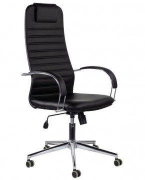 Кресло офисное BRABIX "Pilot EX-610 CH" premium (черное/кожзам) 532418 в Троицке - troick.mebel-74.com | фото