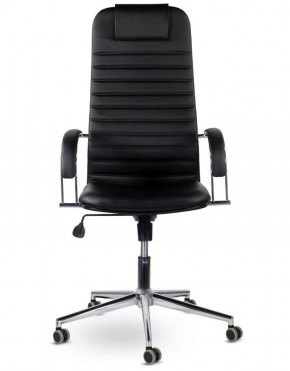 Кресло офисное BRABIX "Pilot EX-610 CH" premium (черное/кожзам) 532418 в Троицке - troick.mebel-74.com | фото
