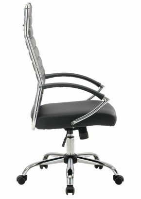 Кресло офисное BRABIX "Style EX-528", экокожа, хром, черное, 531947 в Троицке - troick.mebel-74.com | фото