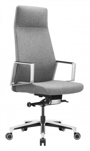 Кресло руководителя Бюрократ _JONS/CASHGREY серый в Троицке - troick.mebel-74.com | фото