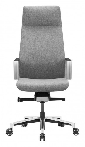 Кресло руководителя Бюрократ _JONS/CASHGREY серый в Троицке - troick.mebel-74.com | фото