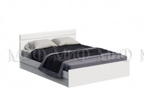 НЭНСИ NEW Кровать 1,4 м (Белый глянец холодный/Белый) в Троицке - troick.mebel-74.com | фото
