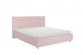 АЛЬБА Кровать 1600 с основанием (нежно-розовый) в Троицке - troick.mebel-74.com | фото