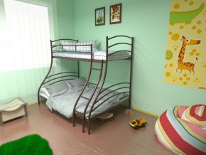 Кровать 2-х ярусная Глория 1400*1900 (МилСон)  в Троицке - troick.mebel-74.com | фото