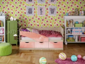 Кровать Бабочки (Розовый металлик) 1600 в Троицке - troick.mebel-74.com | фото