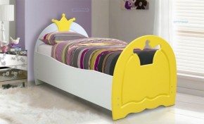 Кровать детская Корона (700*1400) МДФ матовый в Троицке - troick.mebel-74.com | фото